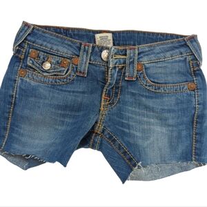 True Religion Jean shorts cutoffs size 26